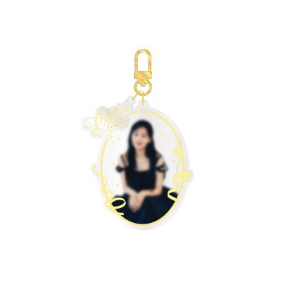 김지원(KIM JI WON) 1ST FANMEETING [BE MY ONE] OFFICIAL MD 04. 아크릴 키링 ACRYLIC KEYRING