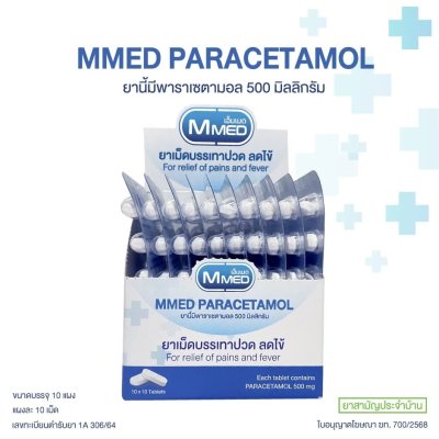 MMED Paracetamol 500 mg.