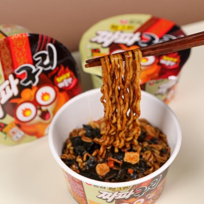 nongshim chapaguri spicy cup จาปากูรี มาม่าเกาหลีสุดฮิตจากภาพยนตร์เกาหลี parasite 114g