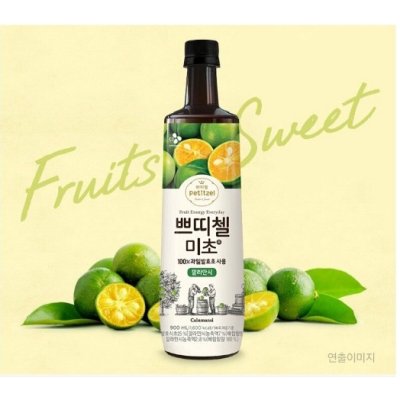 CJ Petitzel Micho Calamansi 900ml. 쁘띠첼 미초 깔라만시 희석식 900ml