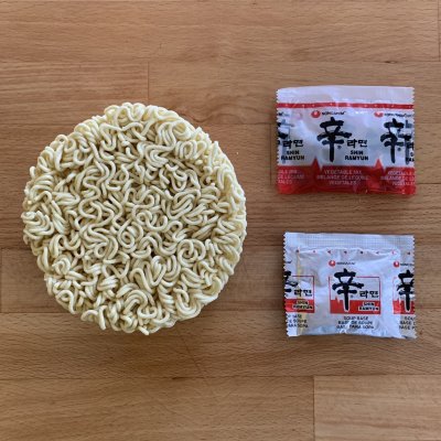 nongshim shin ramyun มาม่าเกาหลี มาม่าเผ็ดซองแดง นงชิน ชินรามยอน120 g 신라면