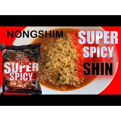 มาม่าเกาหลี nongshim shin red super spicy cup 68g 신라면레드 소컵