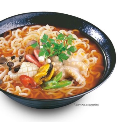 มาม่าเกาหลี nongshim squid champong noodle 124g 오징어짬뽕
