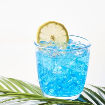 เครื่อมดื่มไอซ์ ทอล์ค บลูเลมอน Ice Talk Blue Lemon 아이스톡 블루레몬에이드 (230 มล.)