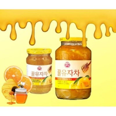 ชาส้มยูจาเกาหลีผสมน้ำผึ้ง ottogi honey citron yuzu tea 500g 오뚜기 꿀유자차 500g