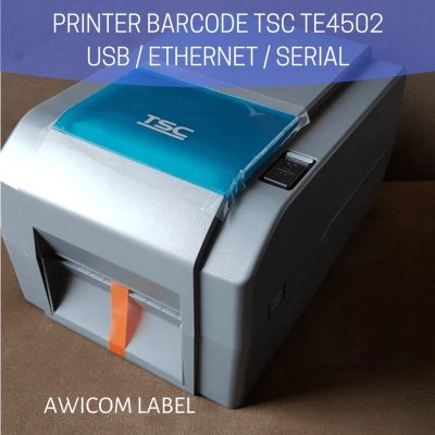 Printer Barcode TSC TE4502 USB ETHERNET JARINGAN LAN SERIAL