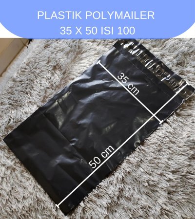 35x50 POLYMAILER Plastik Packing ukuran 35 x 50 cm isi 100