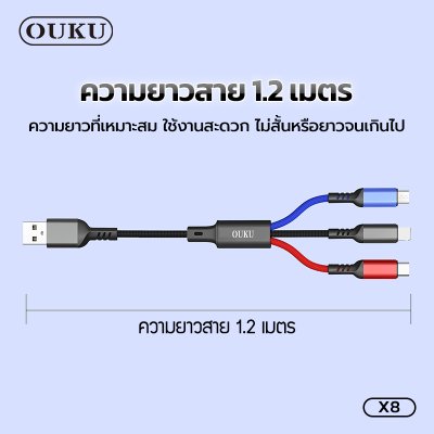 OUKU data cable X8