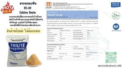 สารกรองเรซิ่น TRILITE® KC-08