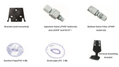 ปั๊มจ่ายสารเคมี ยี่ห้อ SEKO รุ่น DMS 200 ,รุ่น Tekna สำหรับ ฟีดคลอรีน/โซดาไฟน้ำ/สารส้มน้ำ/แพคน้ำ