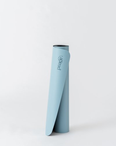 Non Slip Premium Yoga mat 5mm Soft Blue