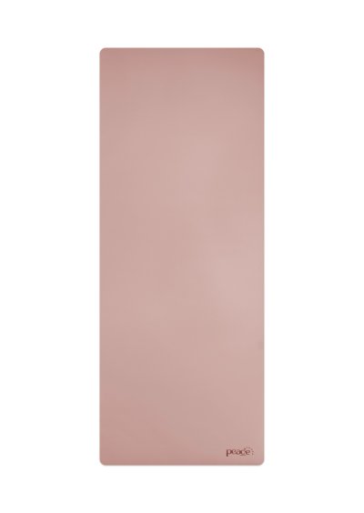 Non Slip Premium Yoga mat 6mm Peace pink