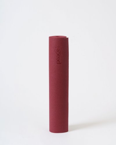 เสื่อโยคะ Peace Space Pro Yoga Mat สี Burgundy