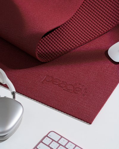 เสื่อโยคะ Peace Space Pro Yoga Mat สี Burgundy