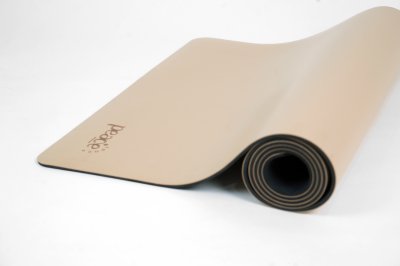 Non Slip Premium Yoga mat 5mm Light Coffee