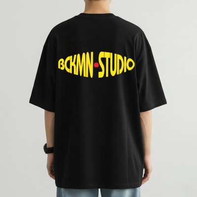 OVERSIZE WARP LOGO TEE