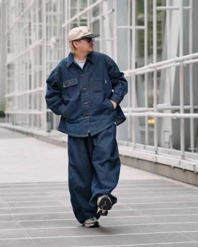 WIDE DENIM SET BCKMN STUDIO