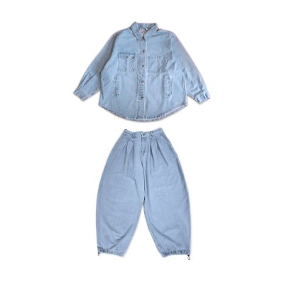 WIDE DENIM SET BCKMN STUDIO