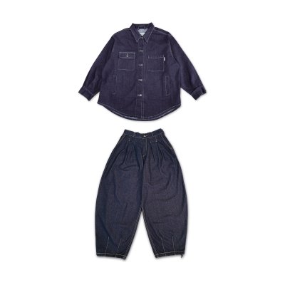 WIDE DENIM SET BCKMN STUDIO