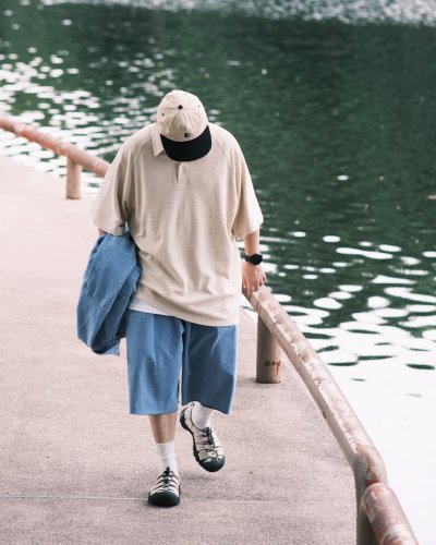 OVERSIZE HEMP POLO BCKMN STUDIO