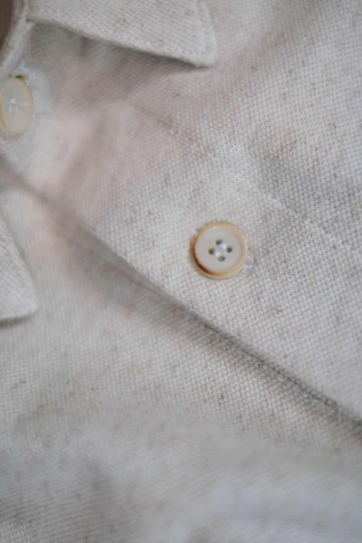 OVERSIZE HEMP POLO BCKMN STUDIO