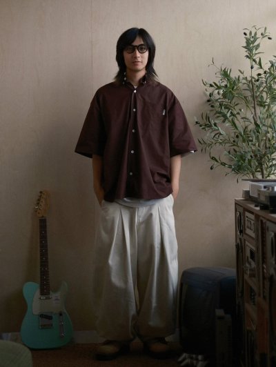 WIDE OXFORD SHIRT TIMBER LAYERS