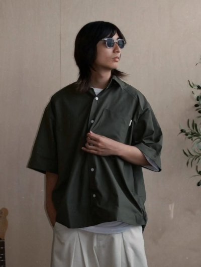 WIDE OXFORD SHIRT TIMBER LAYERS