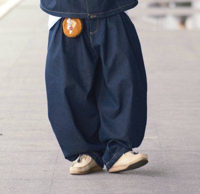 Wide Balloon Jeans 13oz. BCKMN STUDIO