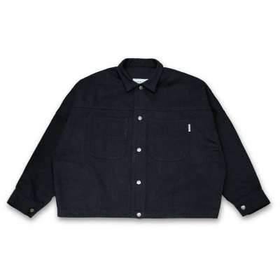 Wide Denim Crop Jacket 13oz. BCKMN STUDIO