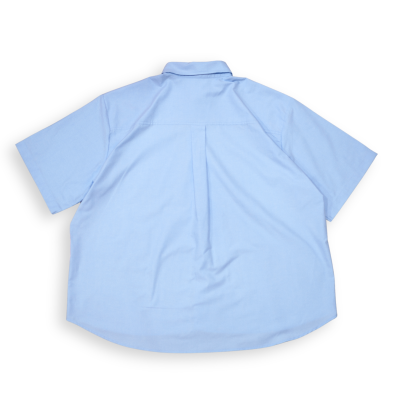 Wide Oxford Shirt Short Sleeve New Colors BCKMN STUDIO