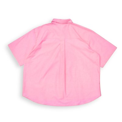 Wide Oxford Shirt Short Sleeve BCKMN STUDIO - Festive Colors