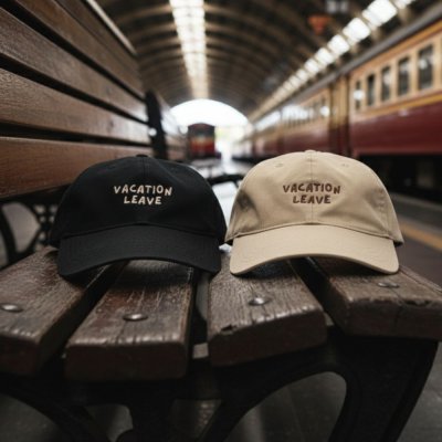 Vacation Leave Cap BCKMN STUDIO