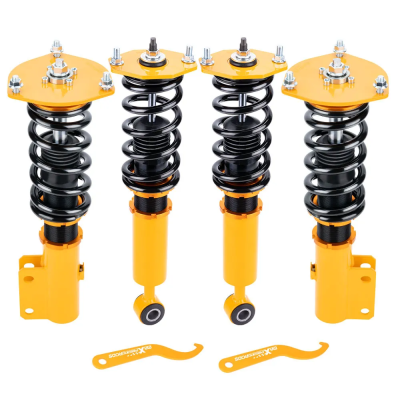 maXpeedingrods Coilovers สำหรับมิตซูบิชิ Mitsubishi 3000GT FWD 3.0L 1991-1999 พอดี Dodge Stealth 1991-1996