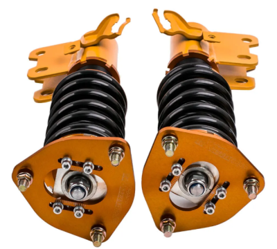 maXpeedingrods นิสสัน S14 240SX ซิลวา 1994-1998 อุปกรณ์ ปรับสลักเกลียว โช๊คปรับระดับความสูงได้
