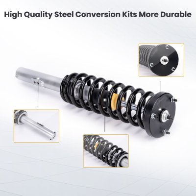 ชุดโช๊คอัพสปริง Mercedes-Benz W220 สำหรับ S280 S430 S500 S55 S600 ปี 2000-2006 (1 ชุด)