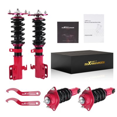 โช๊คสตรัทปรับเกลียว Toyota Celica 2000-2006 GT GTS ZZT230 ZZT231 ปรับความสูง ชุดคอยล์โอเวอร์ครบชุด ชุดโช๊คโหลดเตี้ย แต่งซิ่ง