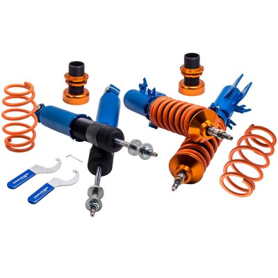 โช้คอัพสตรัทปรับเกลียว 24 ระดับ MXR-B3 สำหรับ Honda Jazz / Fit GK5 2015-2017 ปรับความสูงได้ ควบคุมการทรงตัวดีเยี่ยม