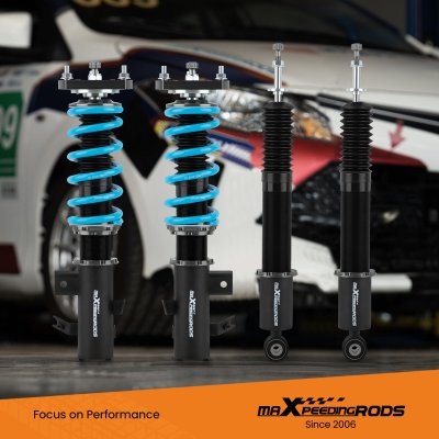 ชุดคอยล์โอเวอร์ (Coilover) โช๊คสตรัท ปรับระดับได้ สำหรับ Honda Civic / Acura ILX (รุ่นอเมริกา) ระบบช่วงล่างปรับโหลดได้ 2012-2015