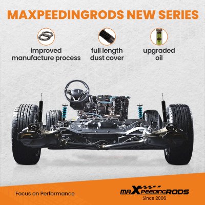 ชุดคอยล์โอเวอร์ (Coilover) โช๊คสตรัท ปรับระดับได้ สำหรับ Honda Civic / Acura ILX (รุ่นอเมริกา) ระบบช่วงล่างปรับโหลดได้ 2012-2015