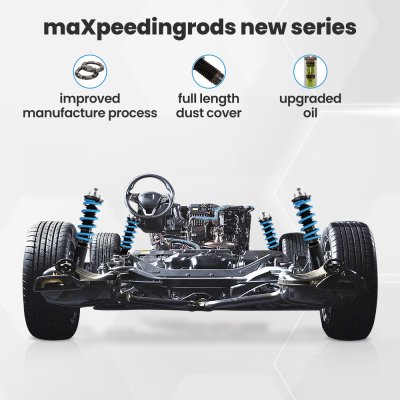 ชุดโช๊คอัพสตรัทปรับเกลียว (Coilover) T6 สำหรับ Honda CR-V RD1 RD2 RD3 ปี 1996-2001 ระบบขับ FWD & AWD ปรับความสูงได้ ปรับหนืดได้ 24 ระดับ