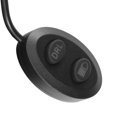 สปอตไลท์ 7 นิ้ว ทรงกลม ขับรถเสริมแสงสีขาวหลัก + สีเหลืองอําพัน/สีขาว | คู่ 190W | IP68 Spot Beam & Side Shooter