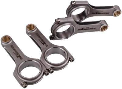 maXpeedingrods ก้านสูบ สำหรับรถยนต์ Honda Civic GL DX LX Wagon D15B2 SOHC พิเศษGenuine ARP 2000 3/8 เกลียว ฟอร์จ 4340 ชุดก้านสูบ