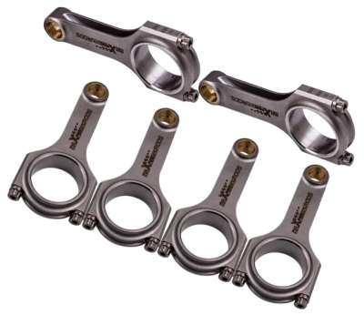 maXpeedingrods ก้านสูบ สำหรับรถยนต์ Toyota Supra Crown JAZ80 2JZ 2JZGE 2JZGTE พิเศษGenuine ARP 2000 3/8 เกลียว ฟอร์จ 4340 ชุดก้านสูบ