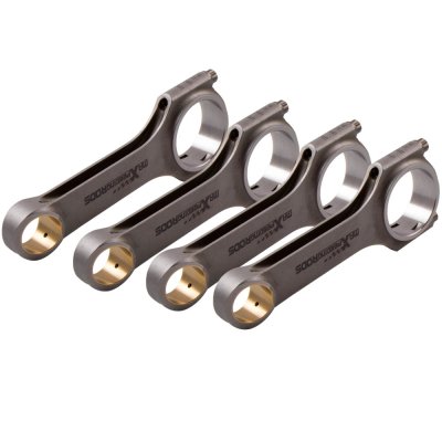 ก้านสูบ สำหรับ BMW F30 F34 320i N20B20 / N26B20 2.0T ก้านสูบฟอร์จ H-Beam พร้อมน็อตอัพเกรด 3/8" ARP 2000