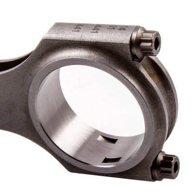 ก้านสูบ สำหรับ BMW F30 F34 320i N20B20 / N26B20 2.0T ก้านสูบฟอร์จ H-Beam พร้อมน็อตอัพเกรด 3/8" ARP 2000