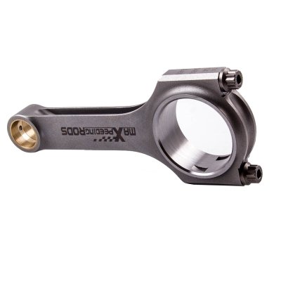 maXpeedingrods Civic B16A ก้านสูบ H-Beam ฟอร์จ 4x 4340 + สลักเกลียว ARP2000 เข้ากันได้กับเครื่องยนต์ Honda Civic B16A