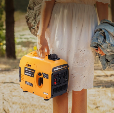 maXpeedingrods 1200 วัตต์ เครื่องปั่นไฟ Outdoor Camping เครื่ององกําเนิดไฟฟ้า กำลังไฟ 1.2 KW Generator Motorhome Caravan