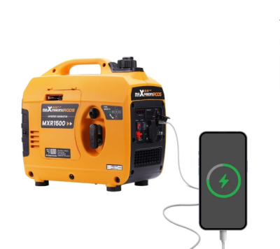 maXpeedingrods 1200 วัตต์ เครื่องปั่นไฟ Outdoor Camping เครื่ององกําเนิดไฟฟ้า กำลังไฟ 1.2 KW Generator Motorhome Caravan