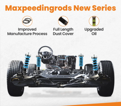 maXpeedingrods โช๊คอัพสตรัทปรับเกลียว สำหรับ Honda รุ่น Accord LX SE LX-P 2008-2012 เครื่องยนต์ 2.4L และ 3.5L