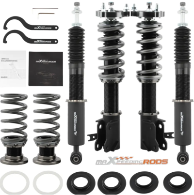 maXpeedingrods ชุดโช๊คอัพ สำหรับฮอนด้า ซีวิค ลดระดับ คอยล์ปรับได้ cot7 ที่ได้รับคะแนน PE สูงสุดสำหรับ Honda Civic SI 06-11